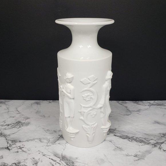 Art Deco Vase Konigl Royal Tettau 1930's Vintage - Picture 3 of 7